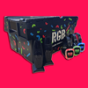 🎧 80 RGB koptelefoons 📡 1 zender