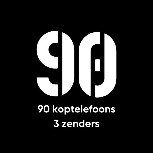 🎧 90 RGB koptelefoons 📡 3 zenders