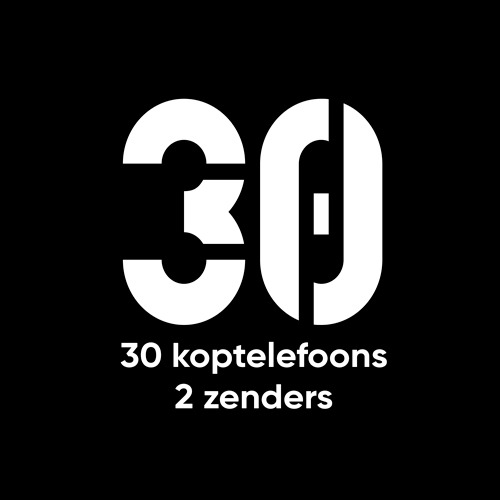🎧 30 RGB koptelefoons  📡 2 zenders
